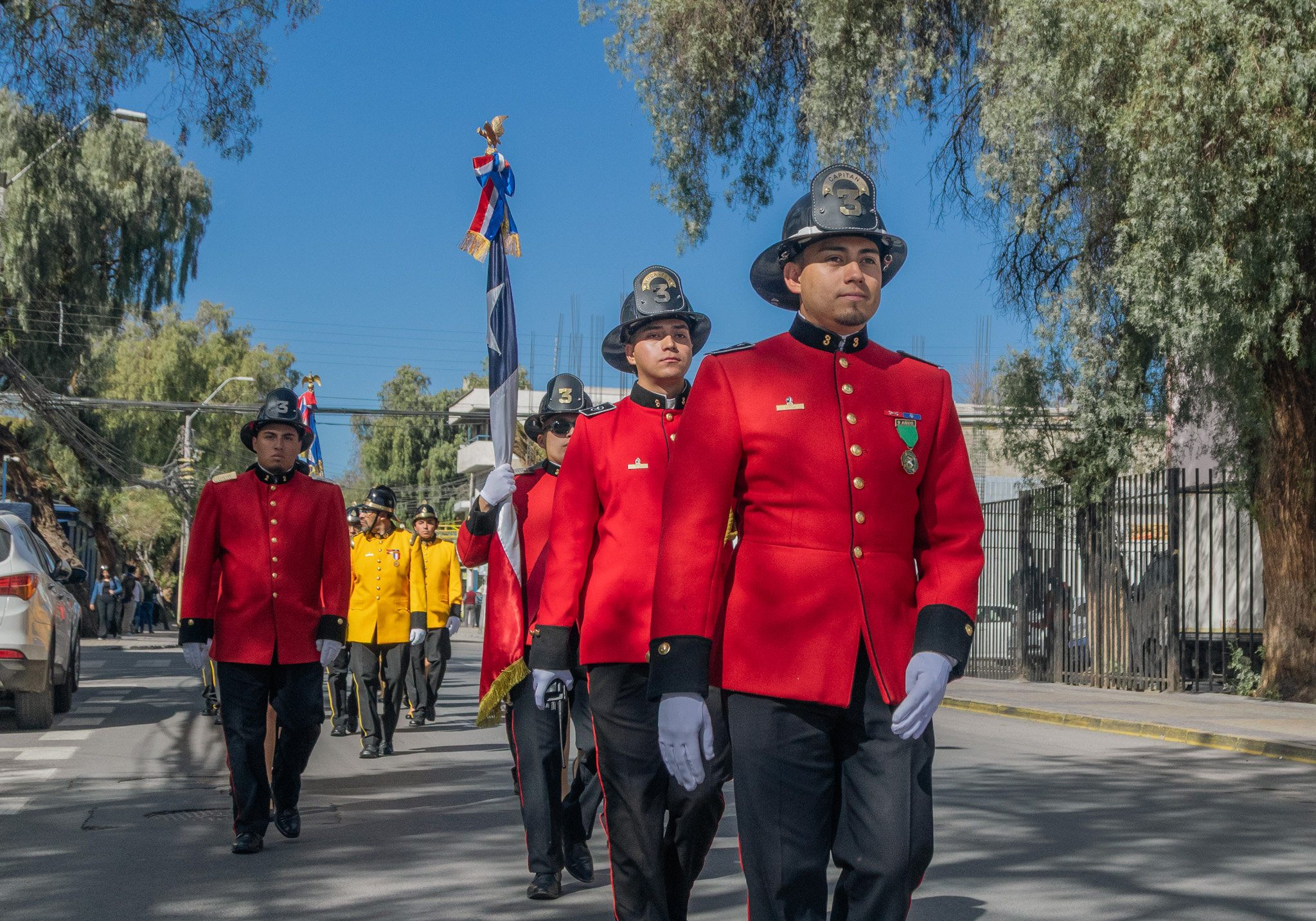 Desfile Conmemorativo del Cuerpo de Bomberos Calama